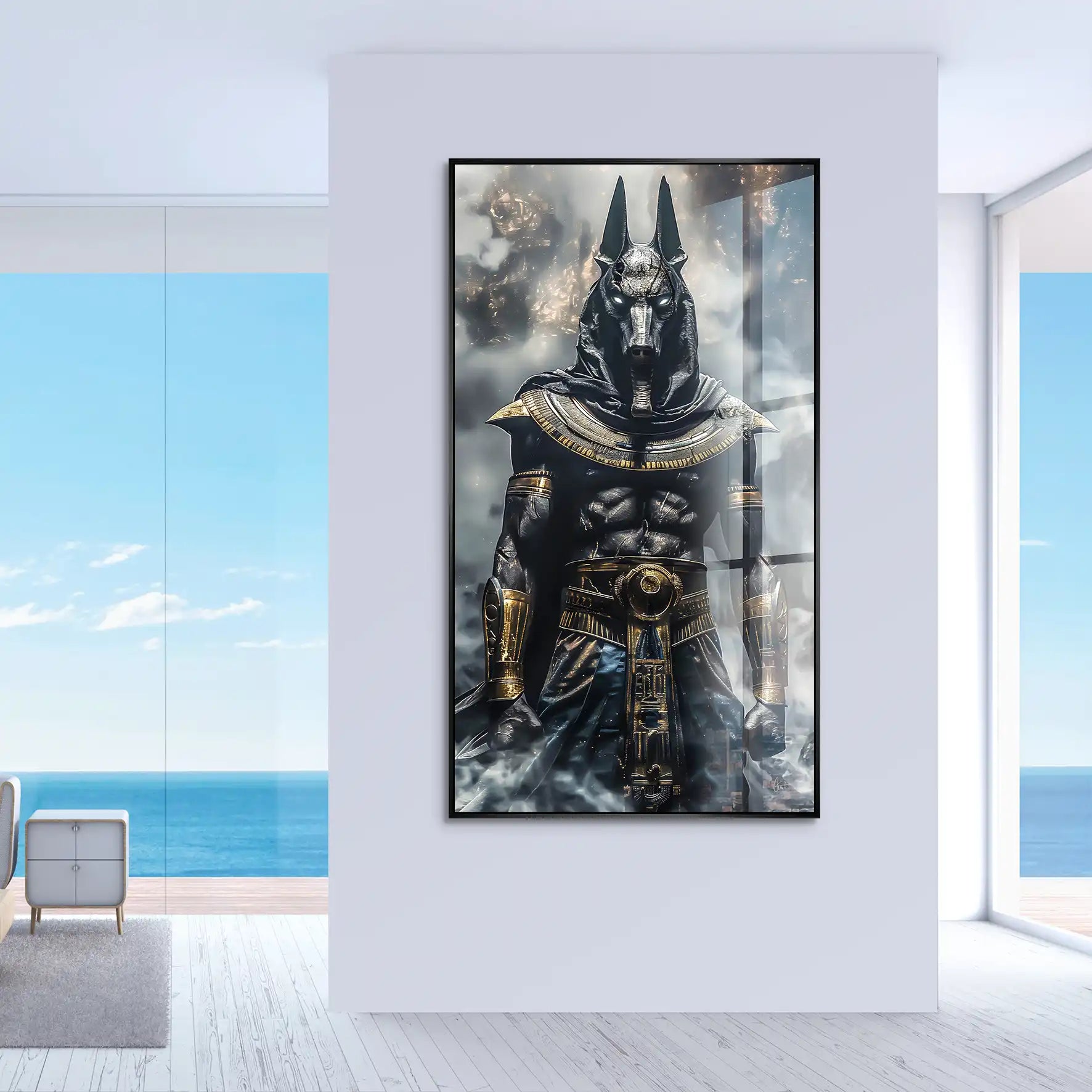 Anubis Black Acrylglas Bild INGALERiE