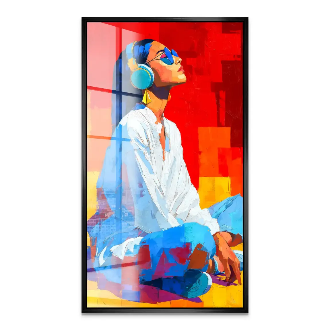 Feel the Sound Acrylglas Bild