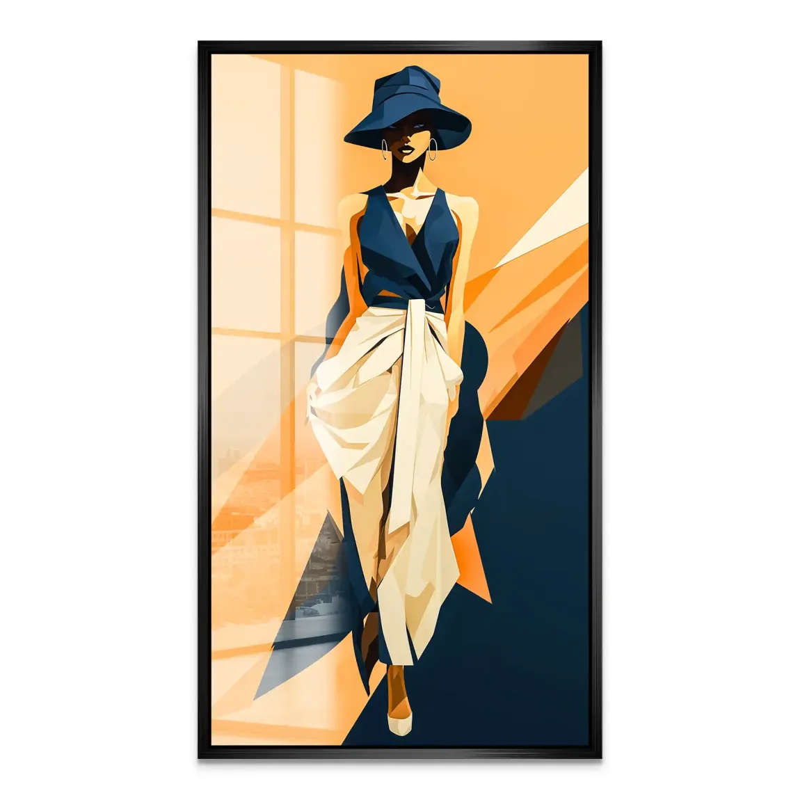 Midnight Elegance Acrylglas Bild INGALERiE