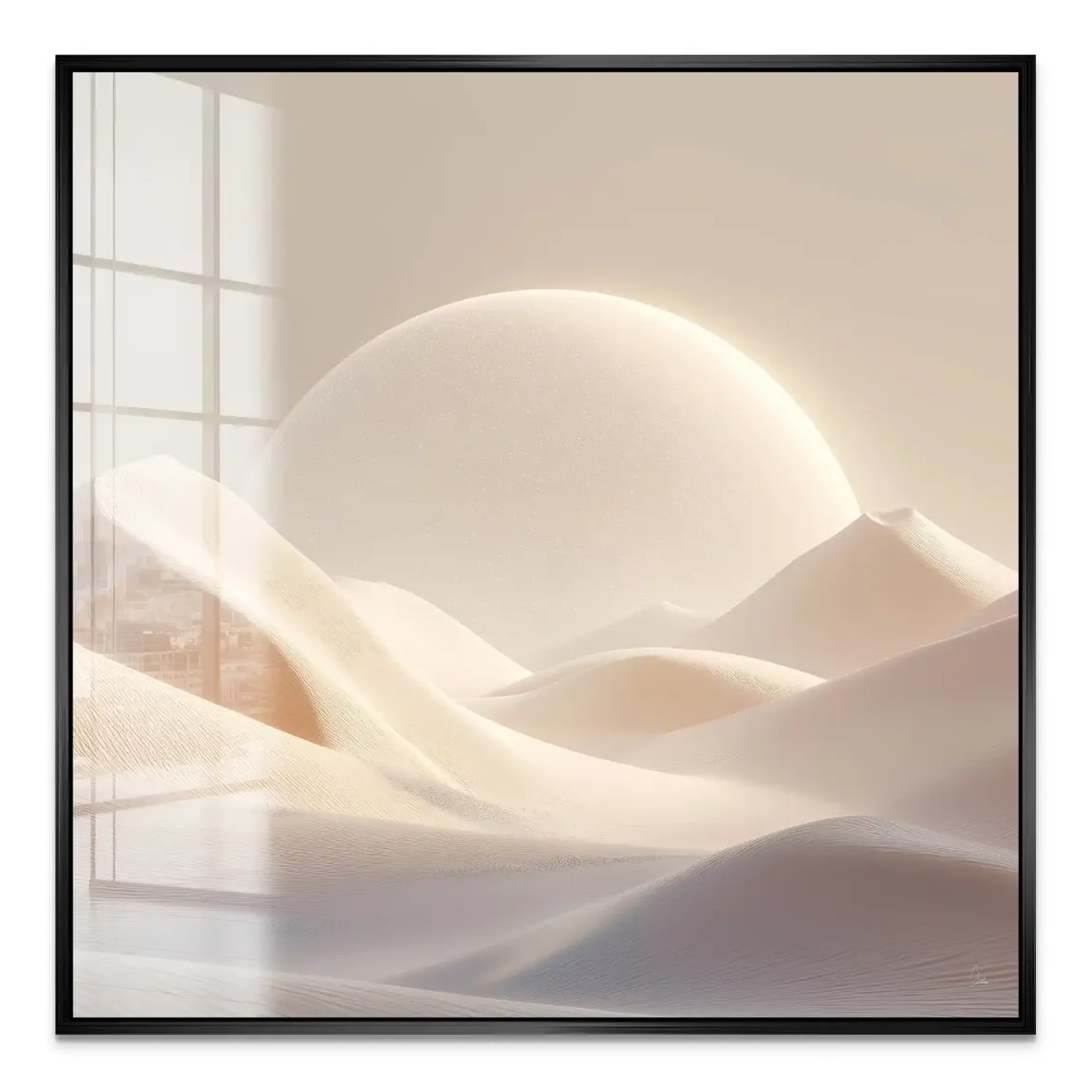 Desert Light Acrylglas Bild