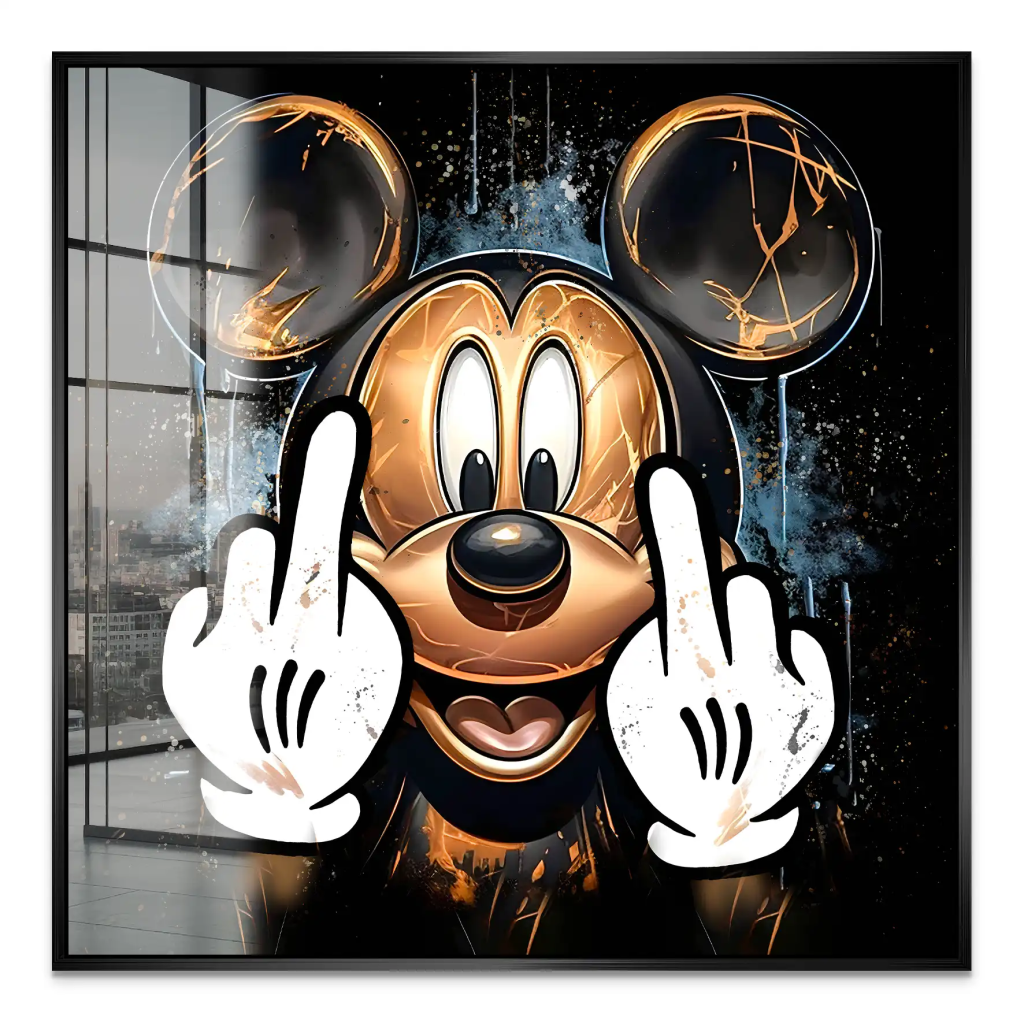 Bad Micky Acrylglas Bild INGALERIE