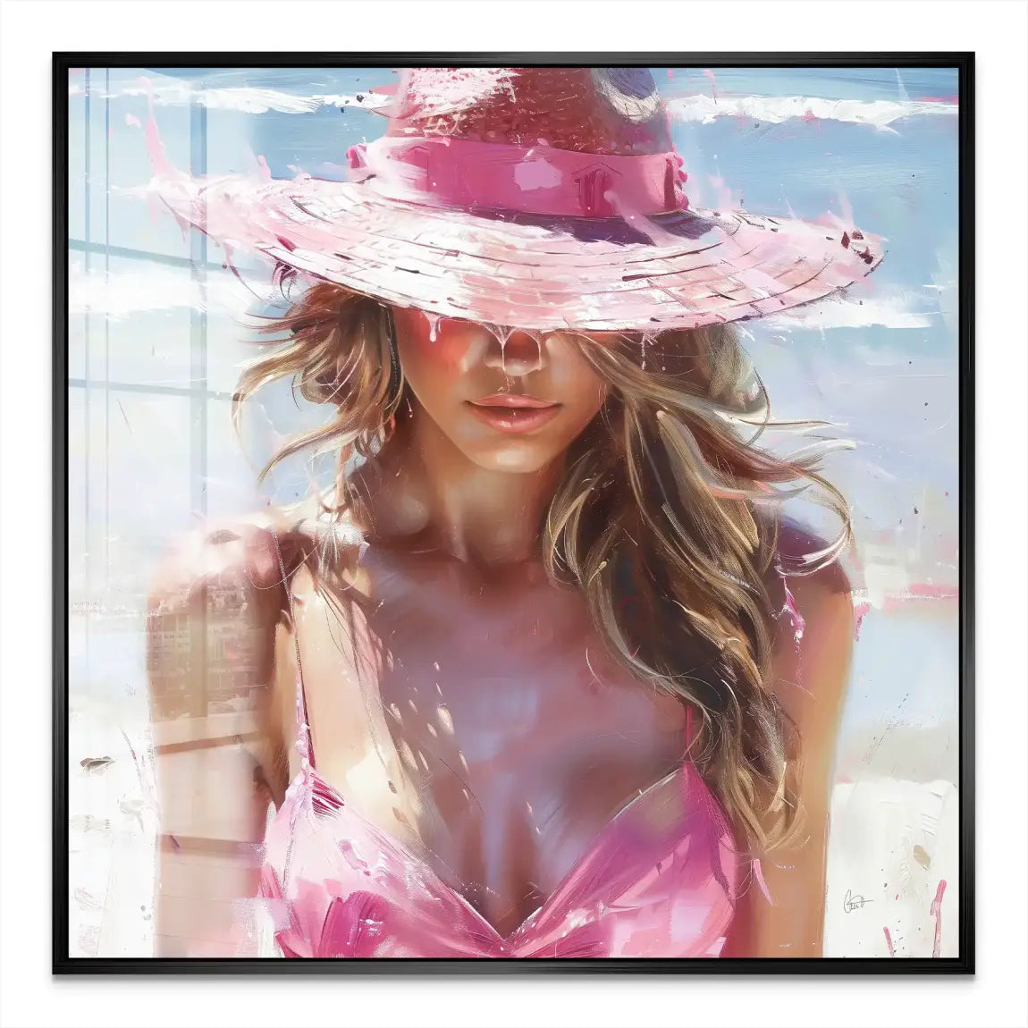 Summer Beach Beauty Acrylglas Bild INGALERIE