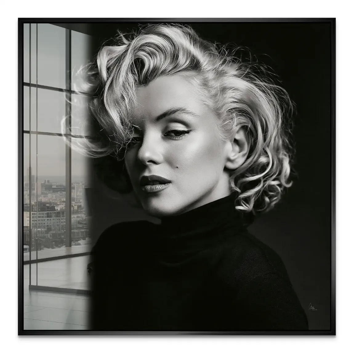 Marilyn Elegance Acrylglasbild