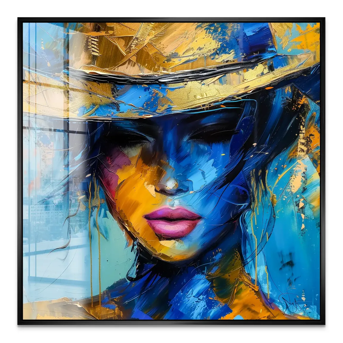 Golden Shade Acrylglas Bild