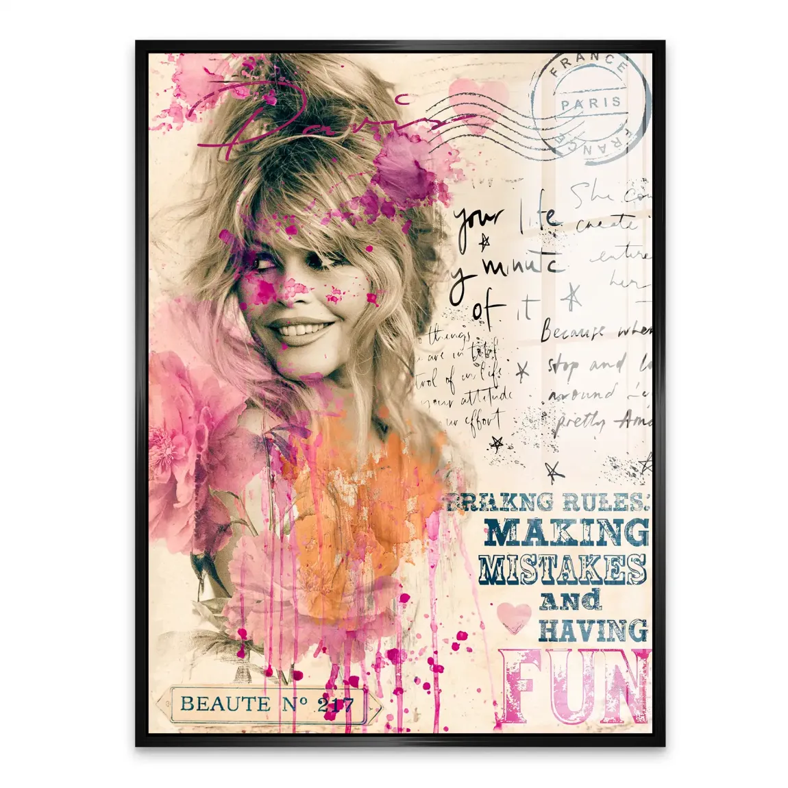 Bardot Paris Acrylglasbild