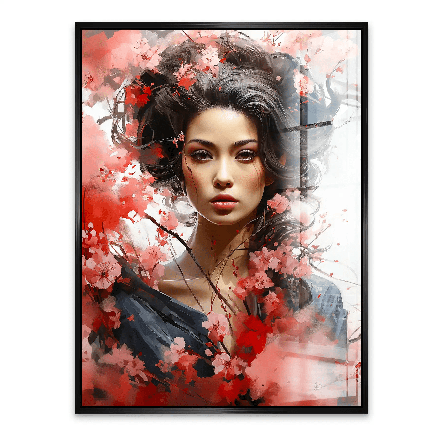 Asian Beauty Acrylglas Bild INGALERIE