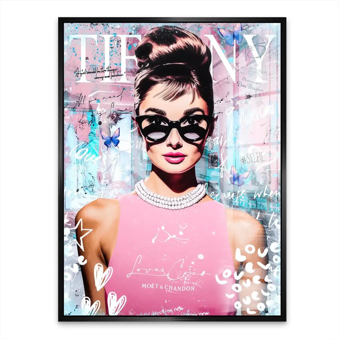 Audrey Tiffany Nr.5 Acrylglasbild INGALERIE