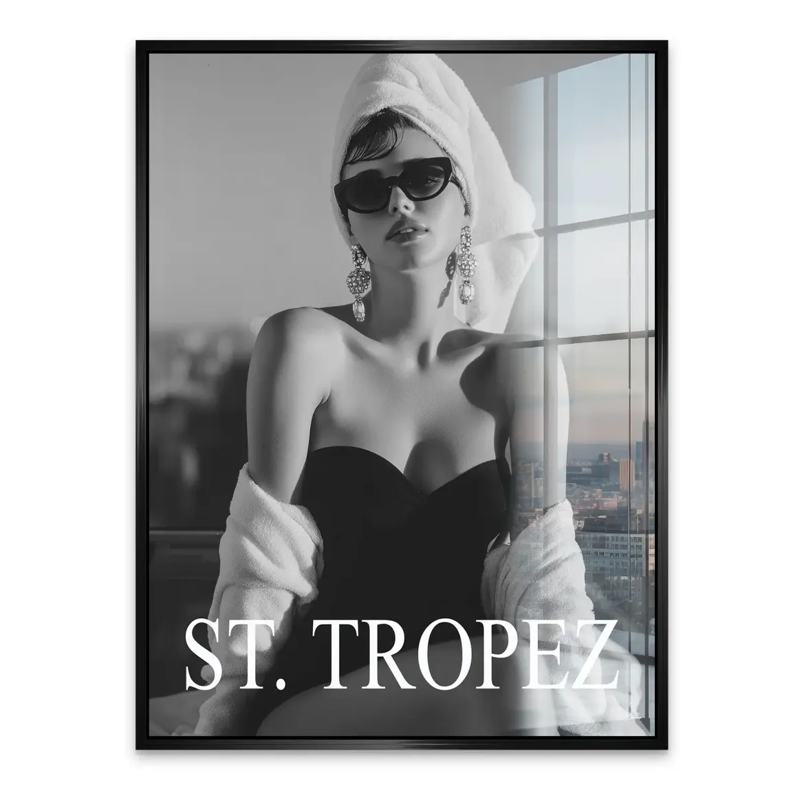 St. Tropez Glam Acrylglasbild