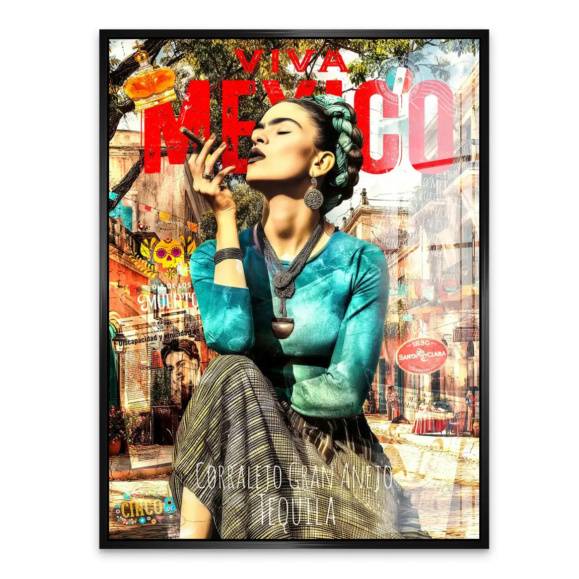 Viva Frida Acrylglasbild INGALERIE