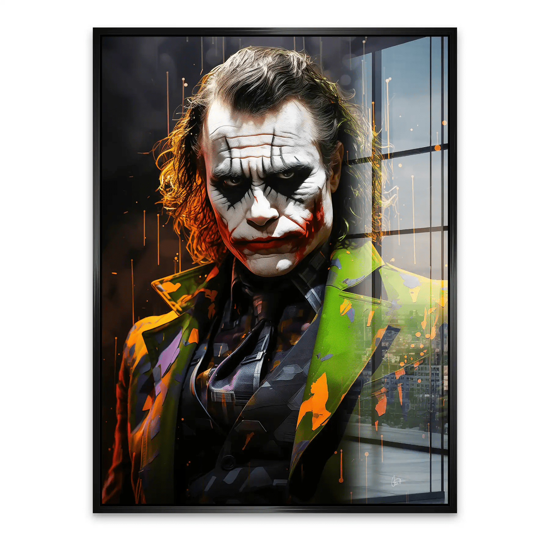 Joker Nr.2 Acrylglas Bild (Copy) INGALERIE