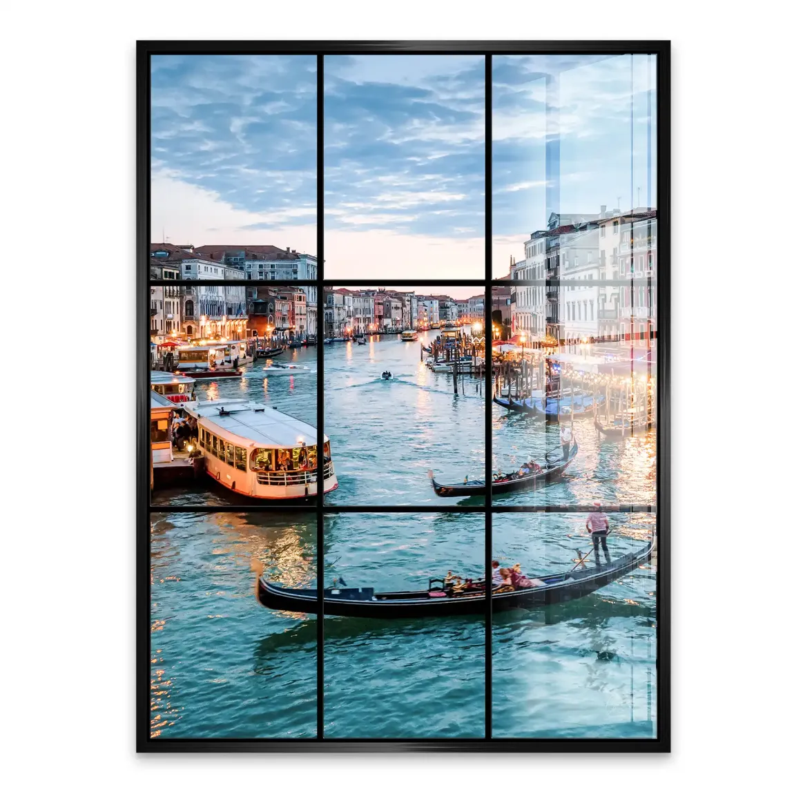 Lichter von Venedig Acrylglasbild