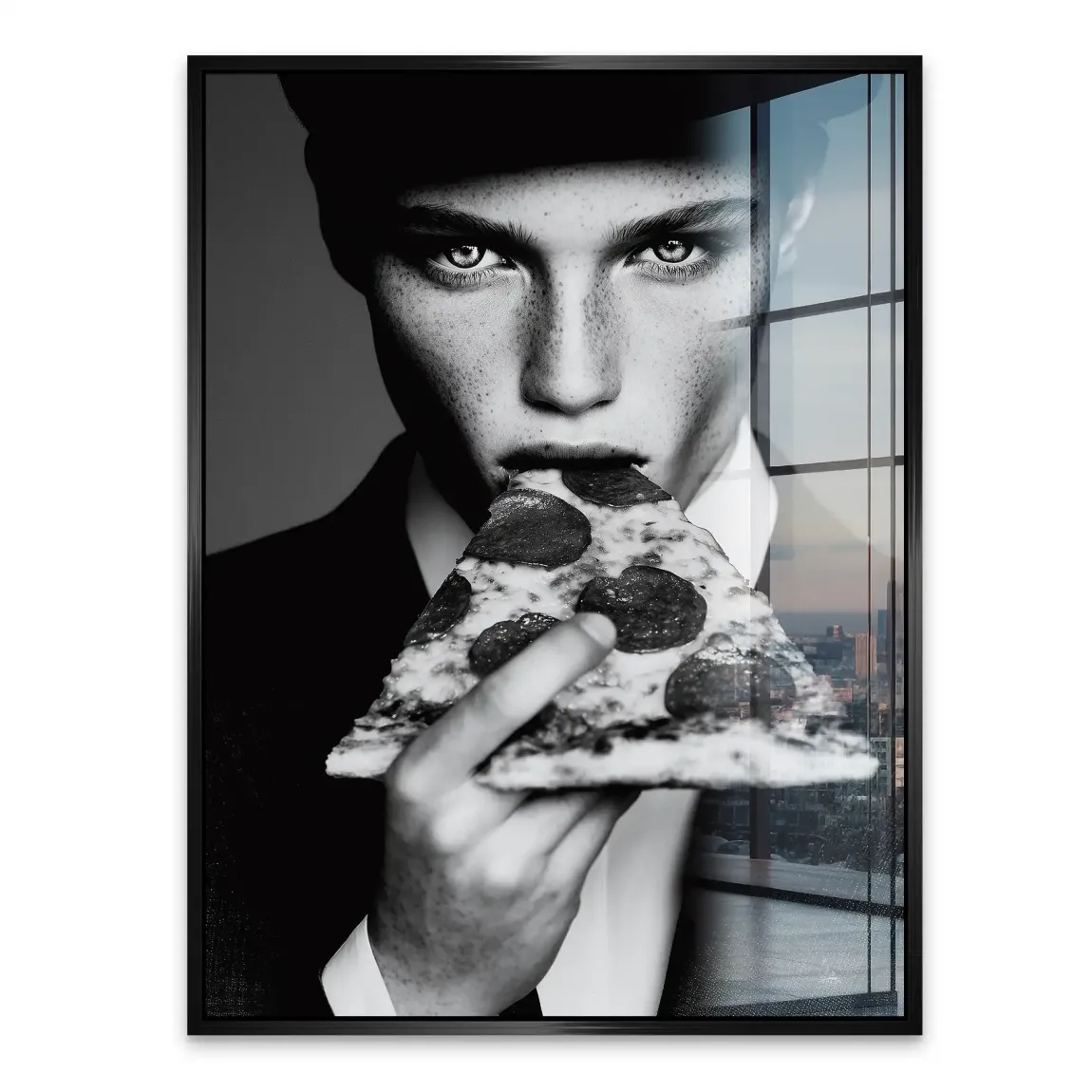 Pizza Charisma Acrylglasbild