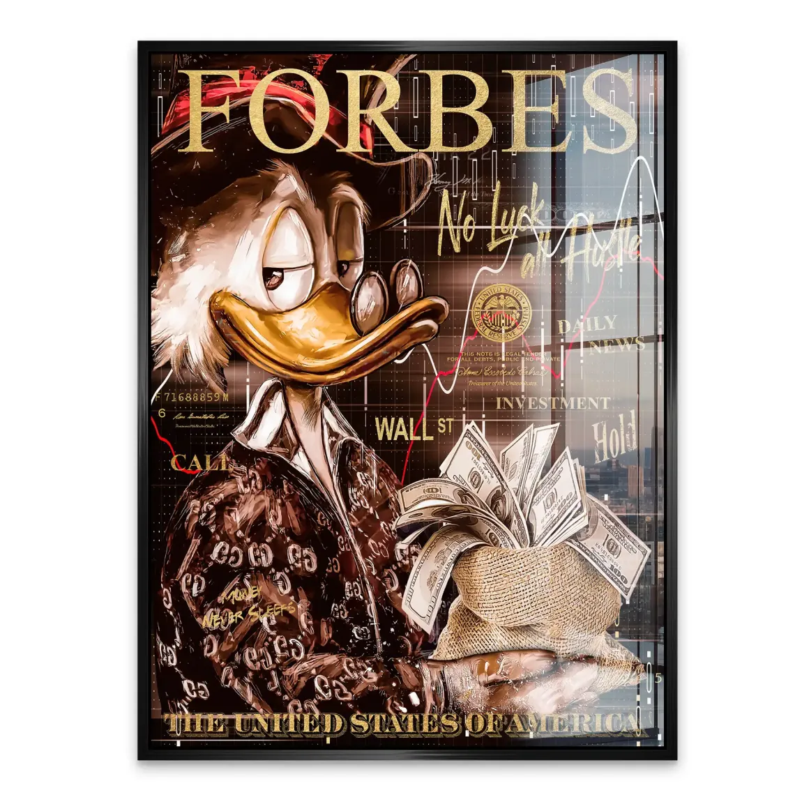 Mr Money Forbes Acrylglasbild