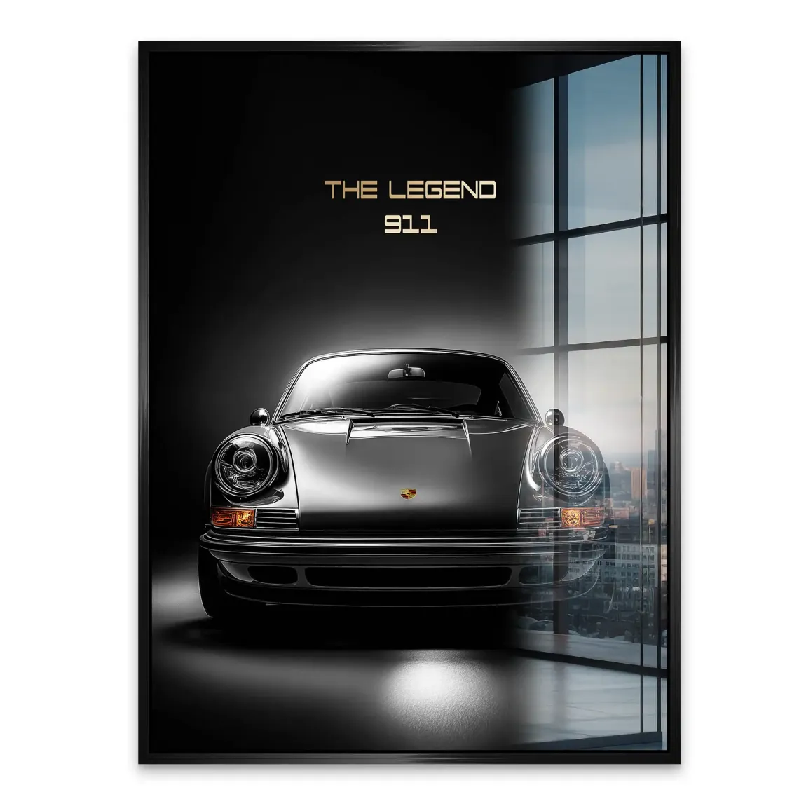 911 Legende Acrylglasbild