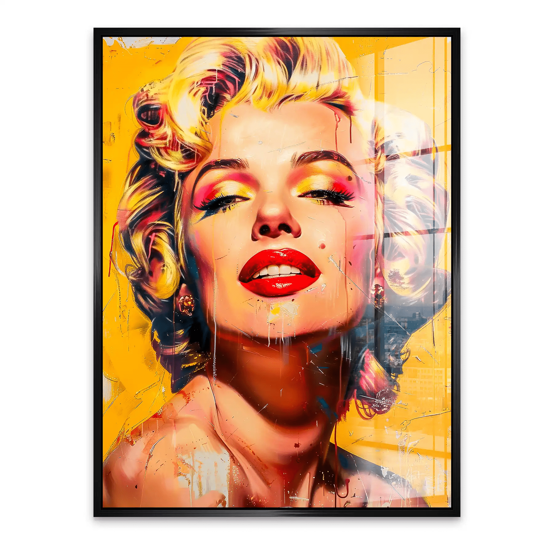 Marilyn Street Style Acrylglas Bild INGALERIE