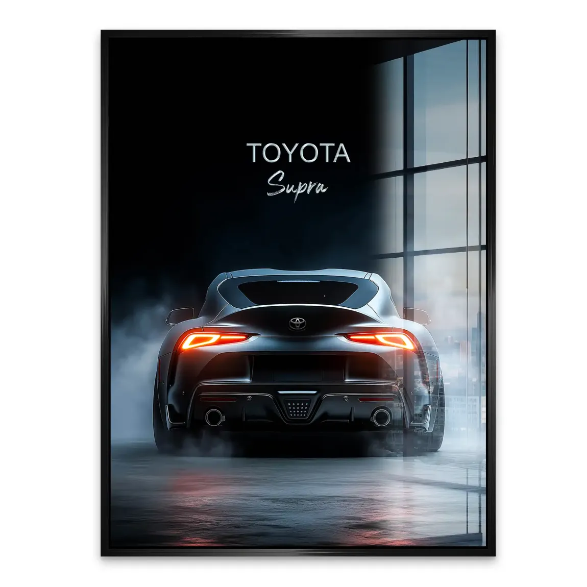 Toyota Supra Art Acrylglasbild