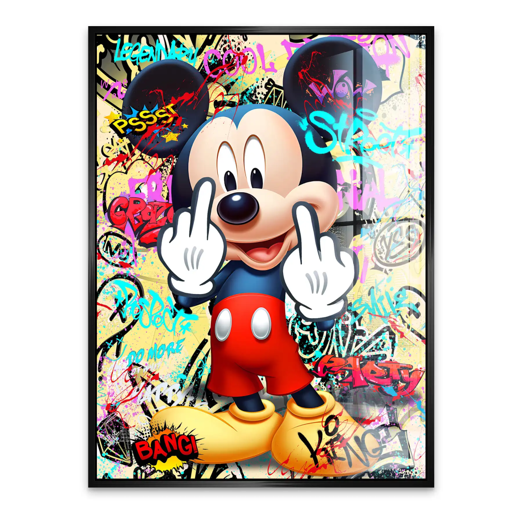 Micky Street Fresh Art Acrylglas Bild INGALERIE