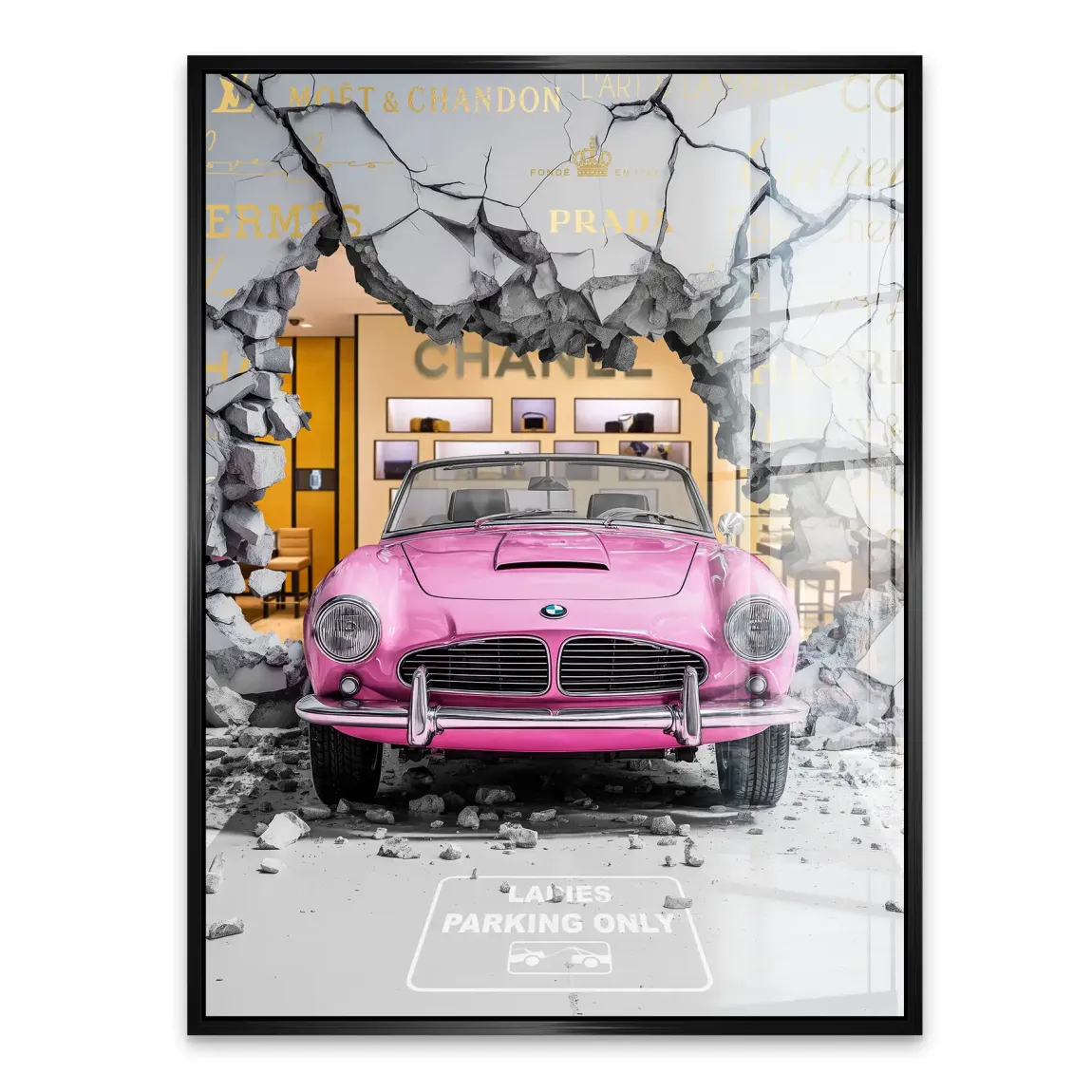 Coco Rebel Acrylglasbild