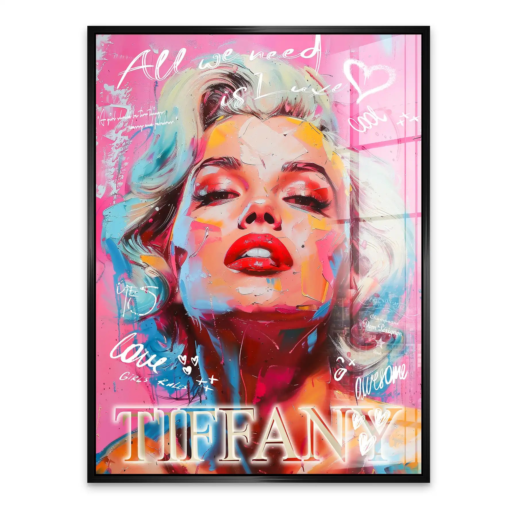 Marilyn Need Luxe Acrylglas Bild INGALERIE