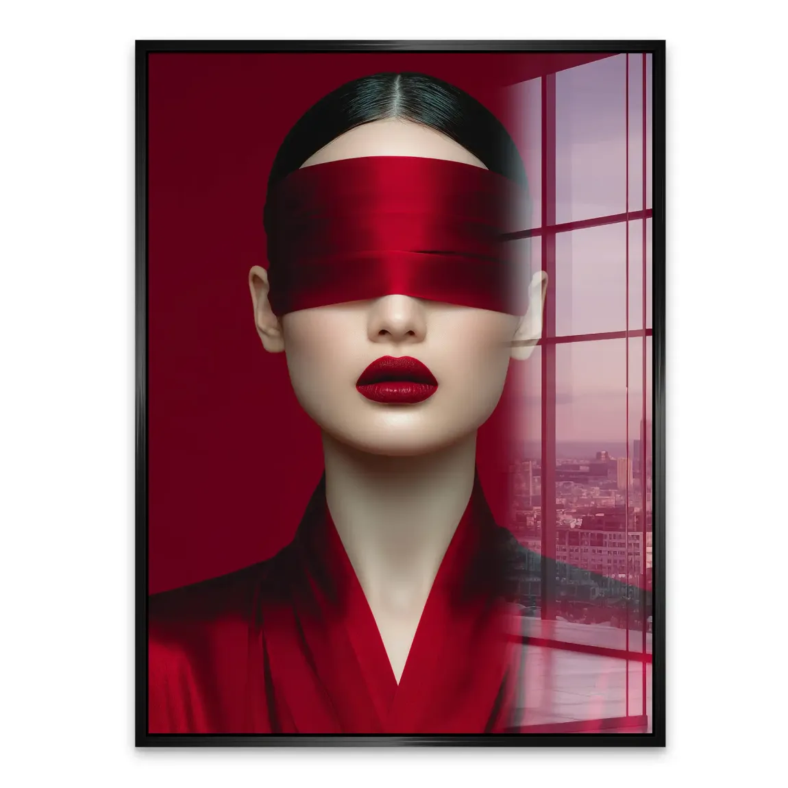 Blind Art Acrylglasbild