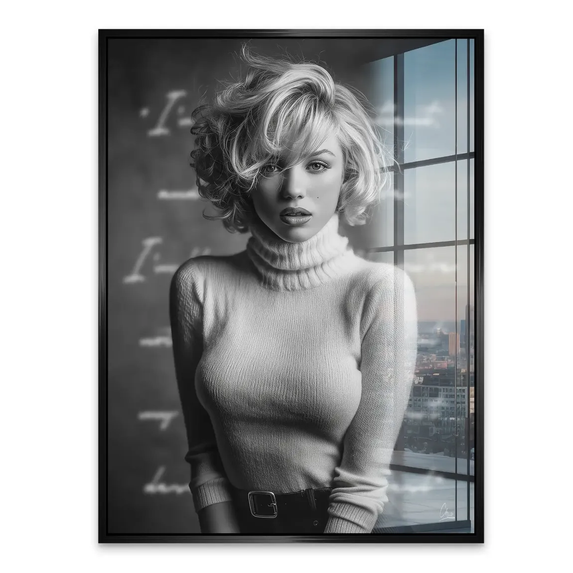 Marilyn Ikone Acrylglasbild