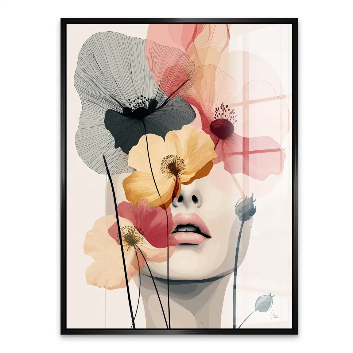 Floral Dream Acrylglasbild