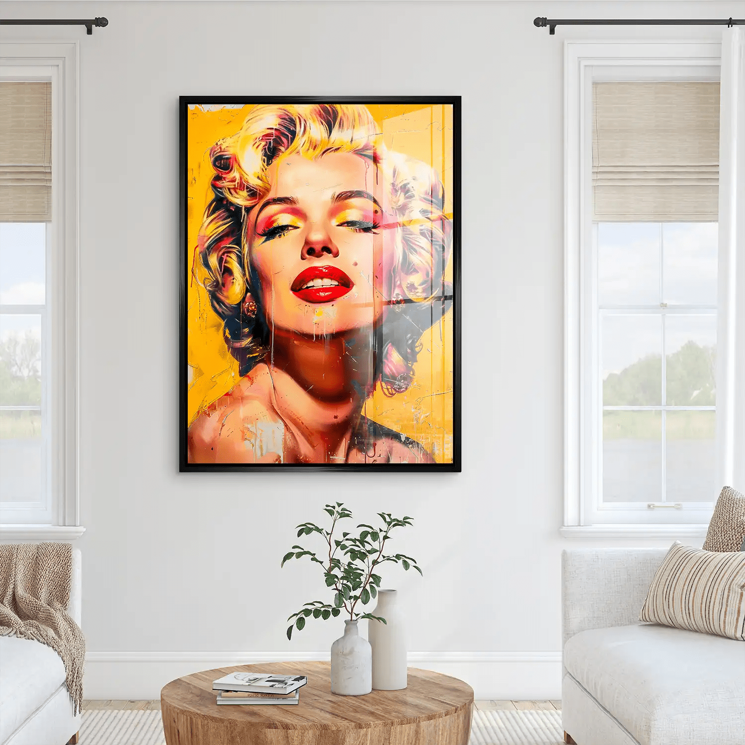 Marilyn Street Style Acrylglas Bild INGALERIE