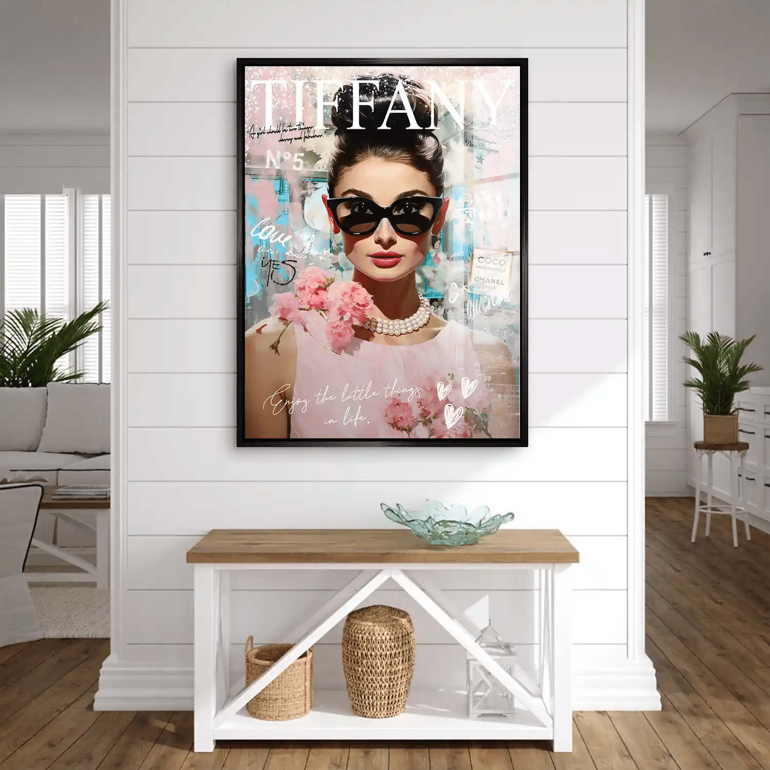 Audrey Nr.5 Pop Art Acrylglas Bild INGALERIE