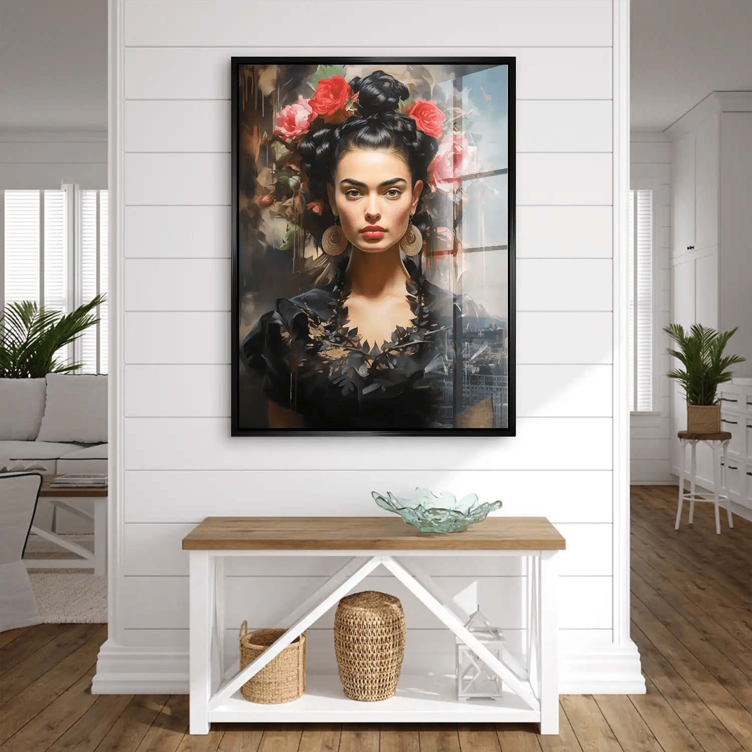 Frida Kahlo Beauty Acrylglas Bild INGALERIE