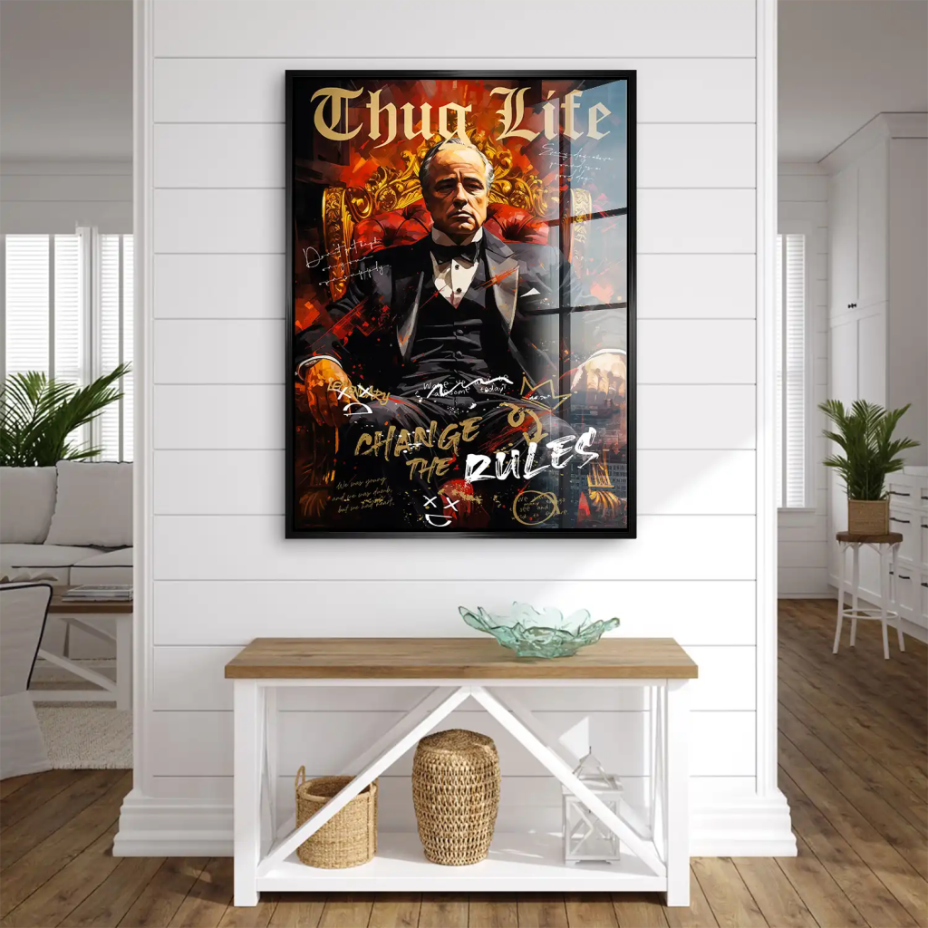 Godfather Rules Acrylglas Bild INGALERIE