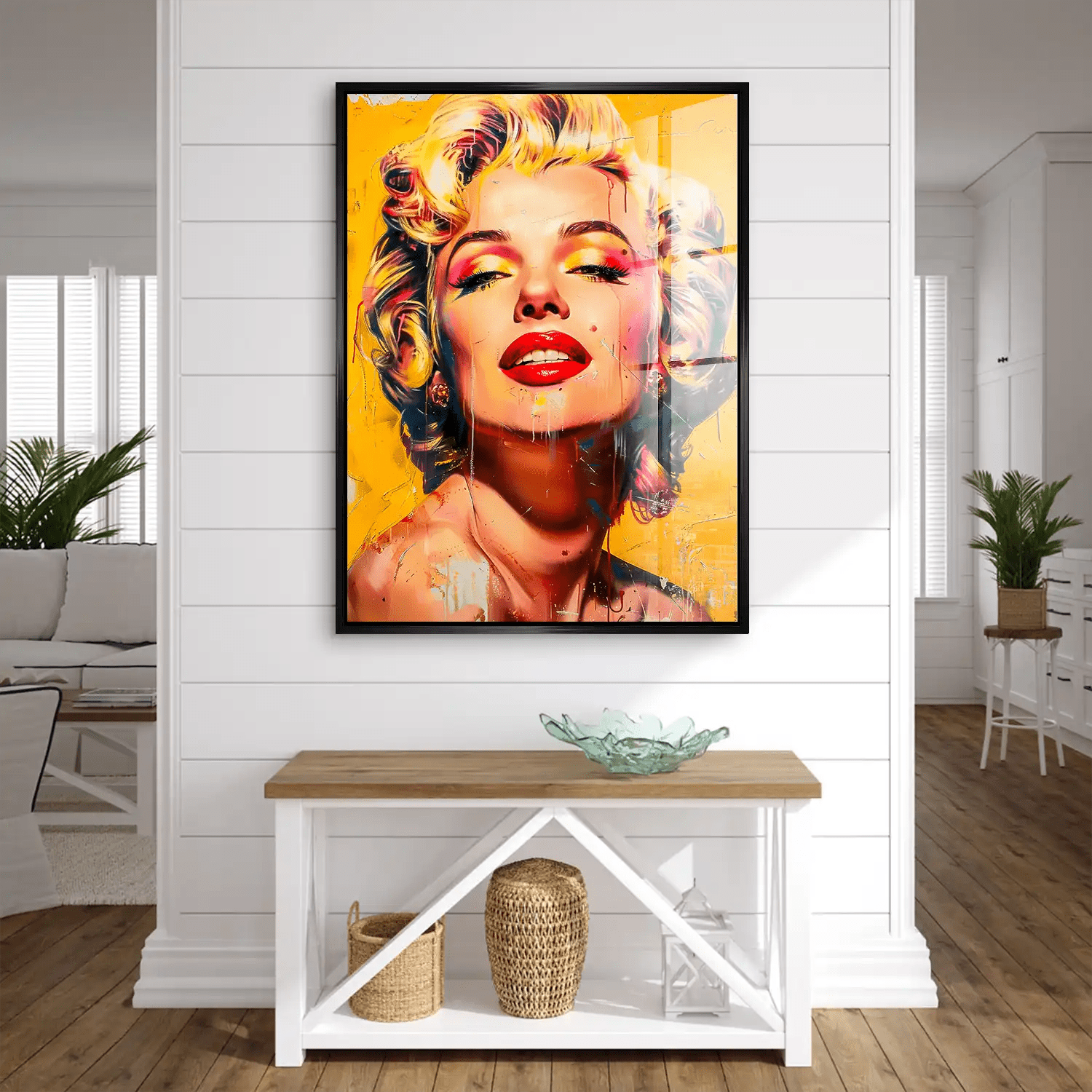 Marilyn Street Style Acrylglas Bild INGALERIE