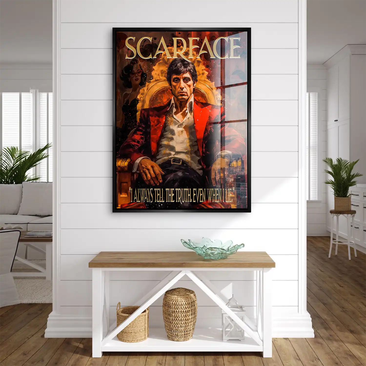 Scarface Acrylglas Bild INGALERIE