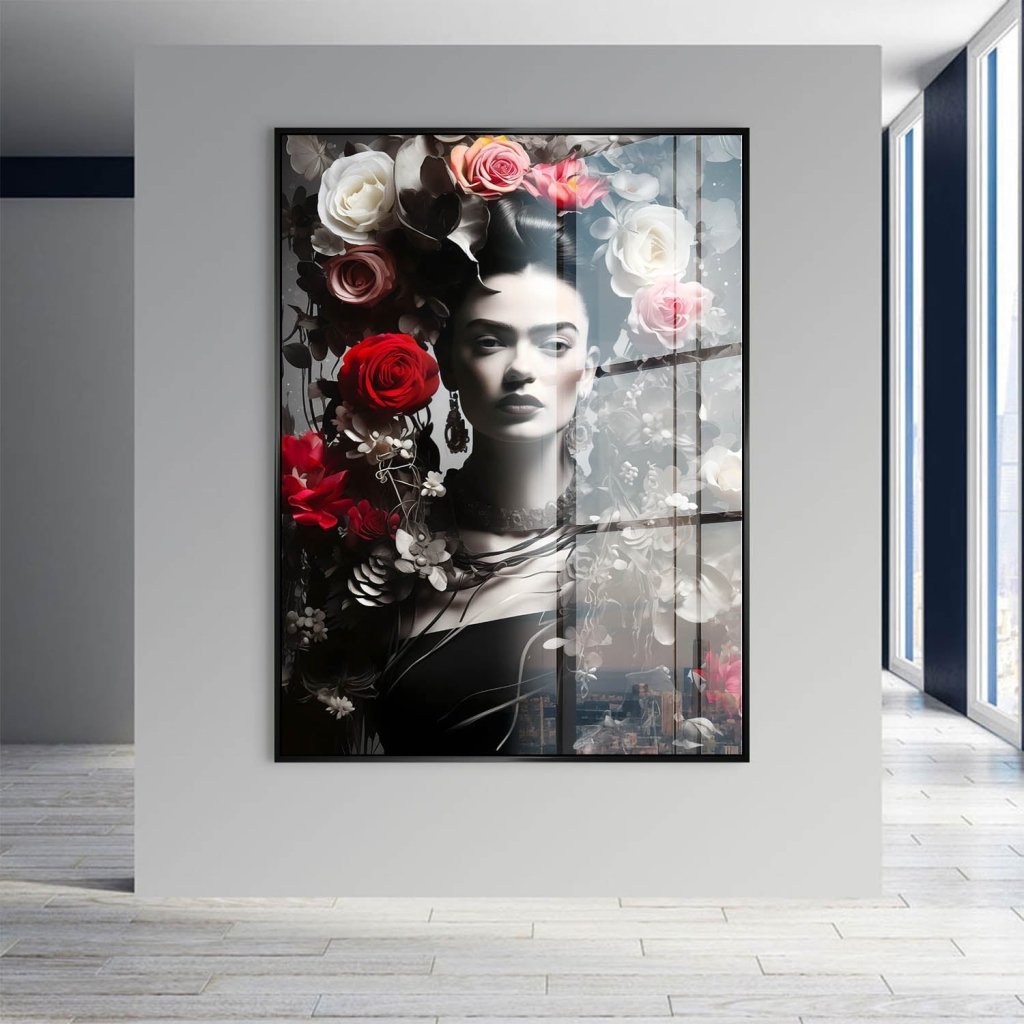 Frida Kahlo Modern Style Acrylglas Bild INGALERIE