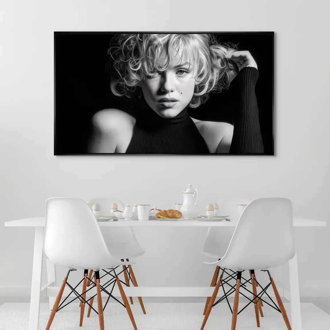 Marilyn Monroe Velvet Icon Aludibond Bild