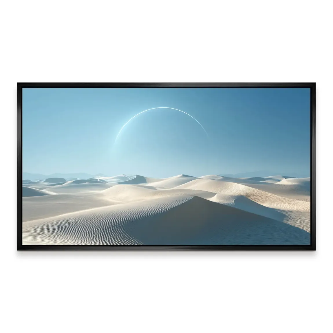White Desert Aludibond Bild