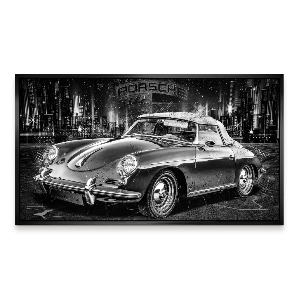 Porsche 356 Modern Aludibond Bild INGALERIE