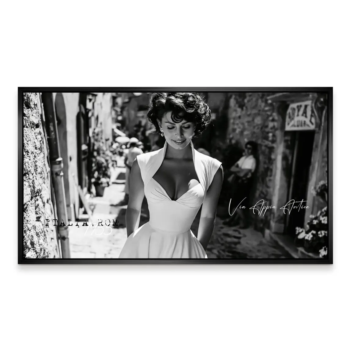 Sophia Loren Roma Alu Dibond Wandbild