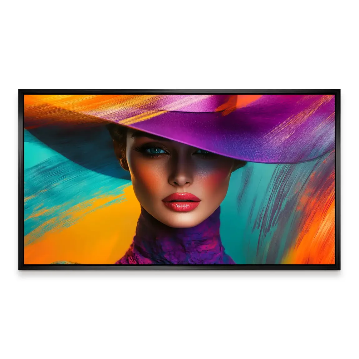 The Violet Aludibond Bild INGALERIE