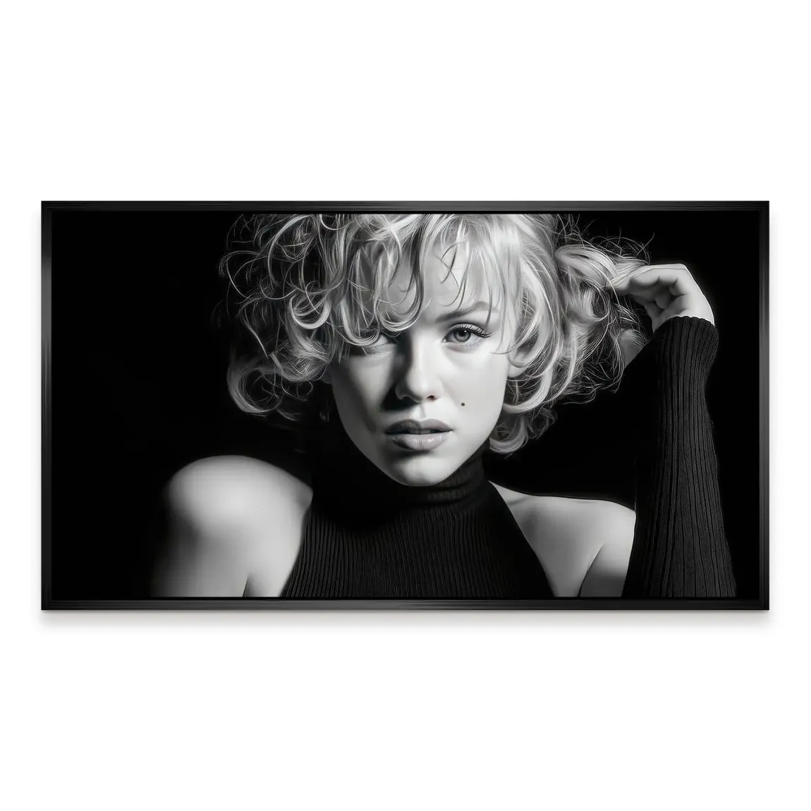 Marilyn Monroe Velvet Icon Aludibond Bild