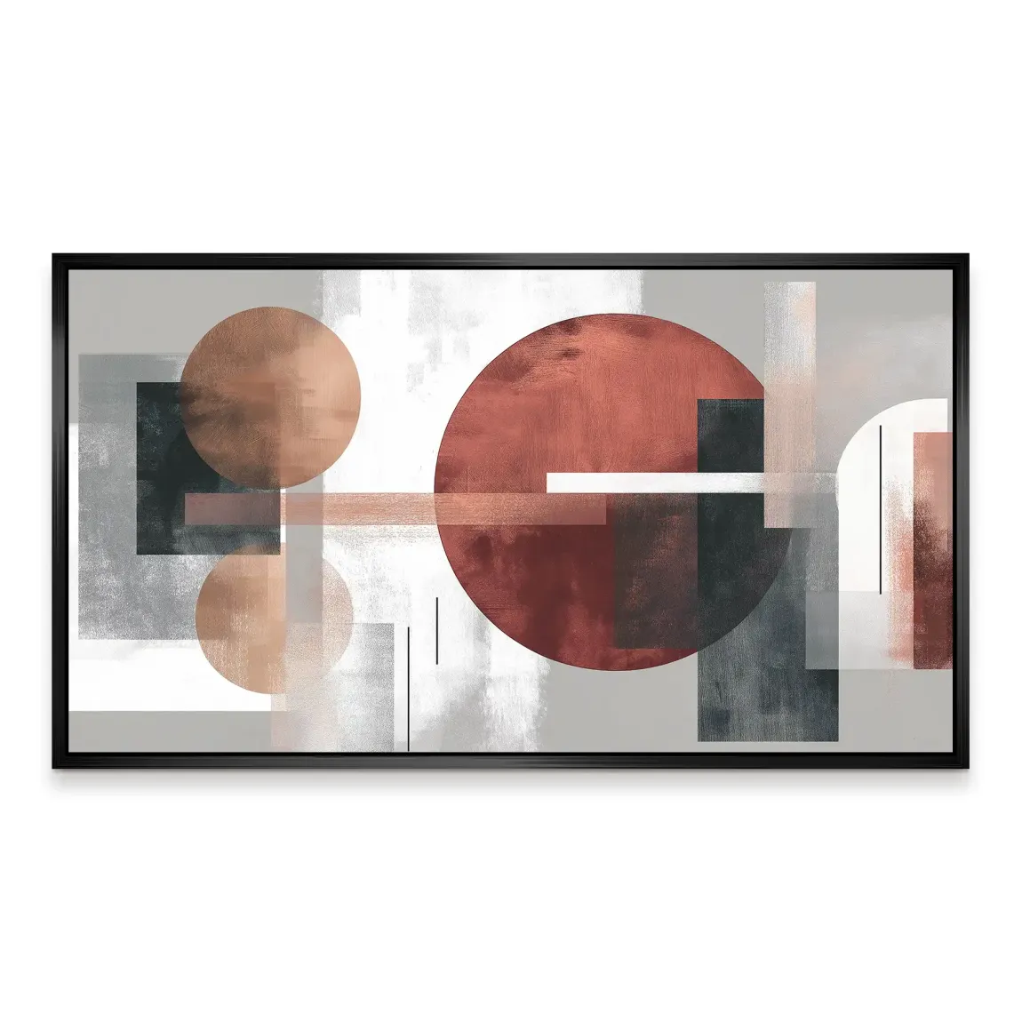 Abstrakte Geometrie Aludibond Bild