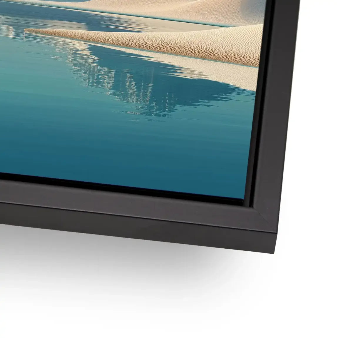 Desert Silence Aludibond Bild