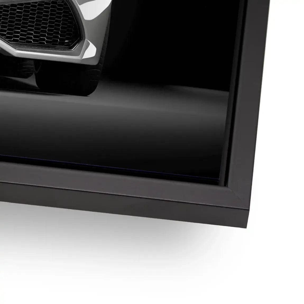 Midnight Lambo Vision Aludibond Bild