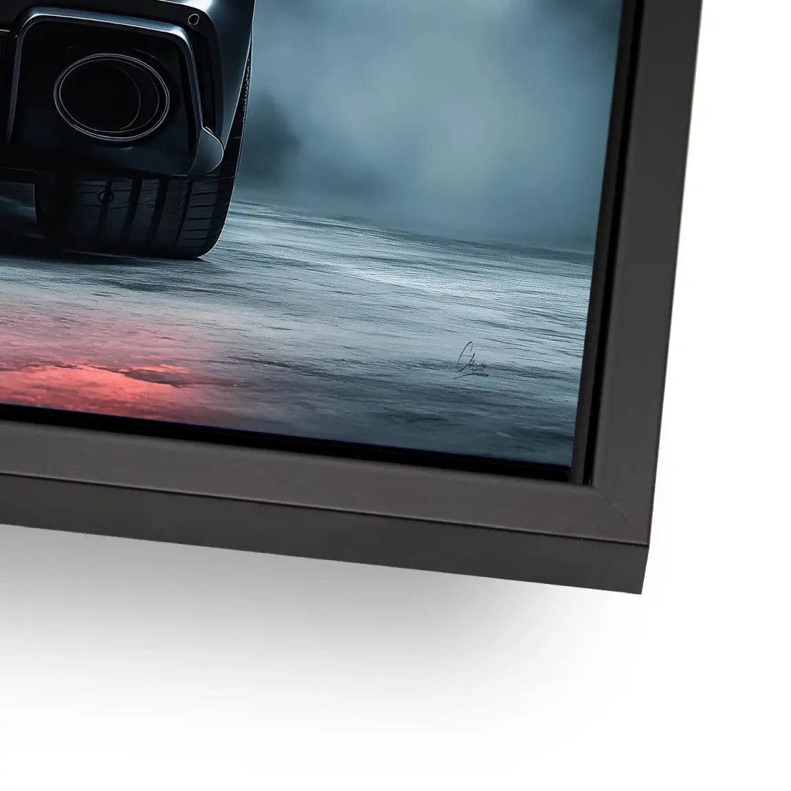 Audi R8 Dark Side Aludibond Bild