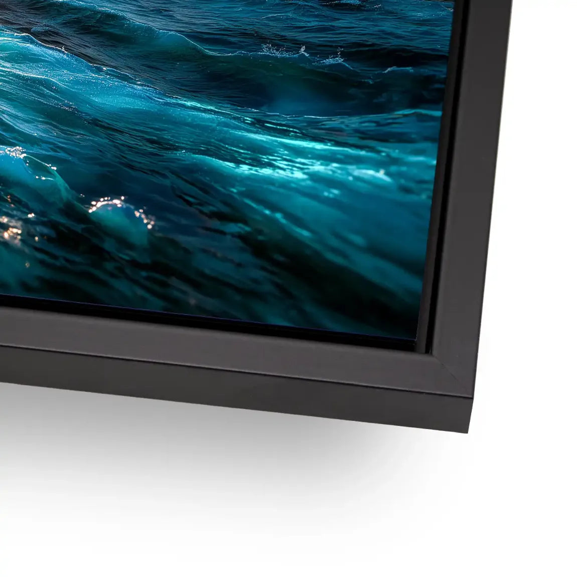 Wildes Meer Aludibond Bild