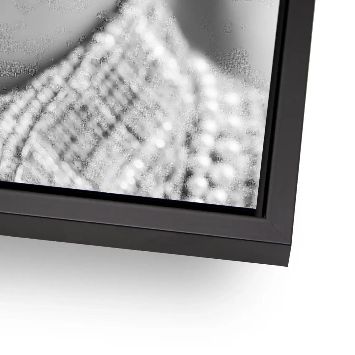 Coco Ice Art Black Edition Aludibond Bild