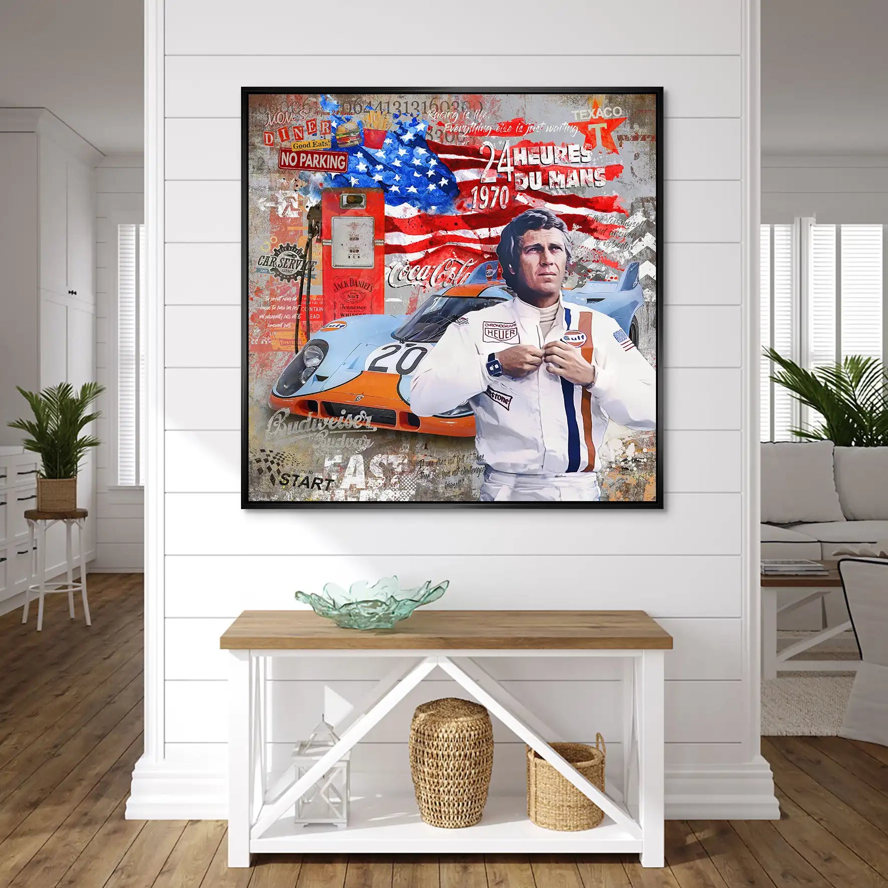 Steve USA 917 Porsche AluDibond Bild INGALERIE