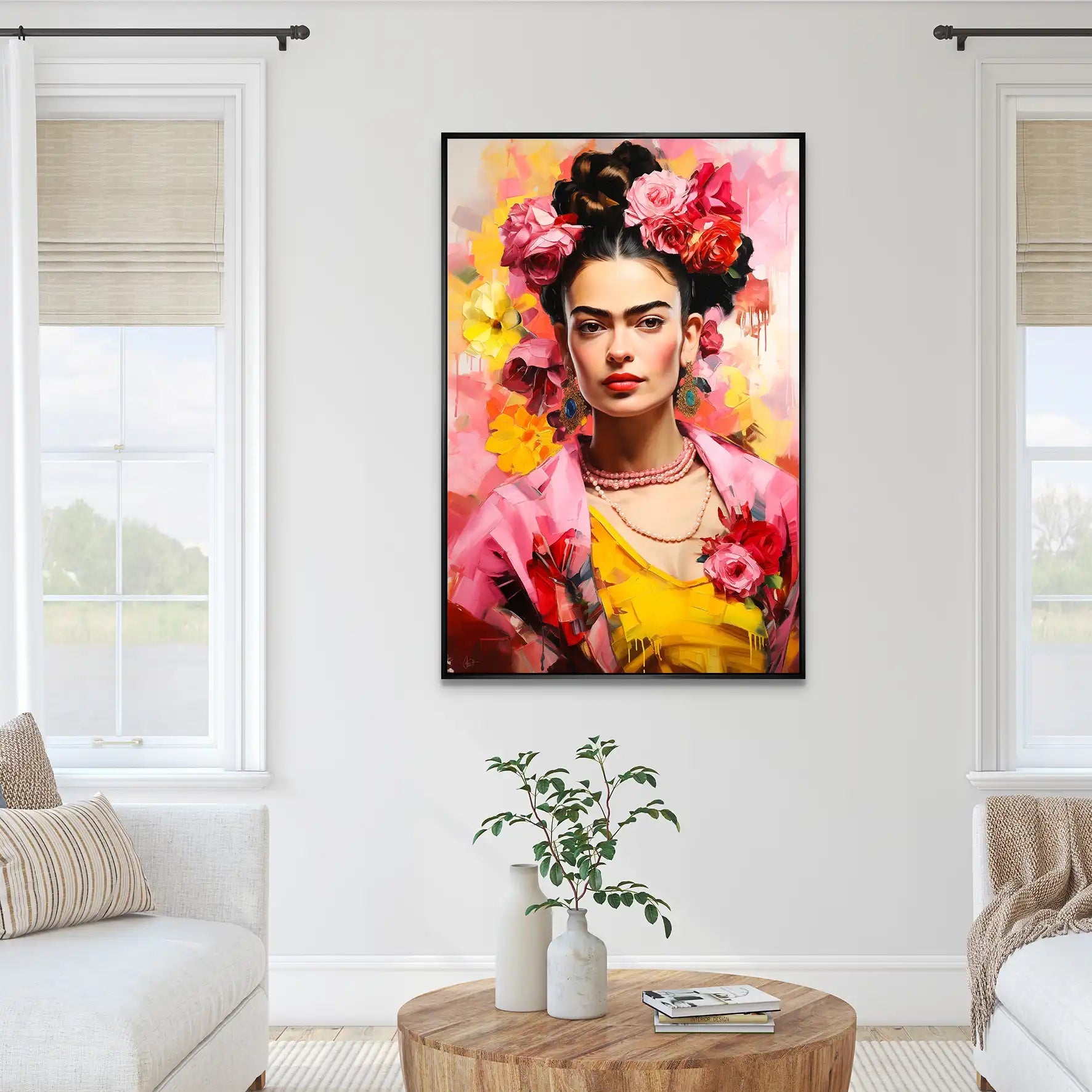 Beauty Frida AluDibond Bild INGALERIE