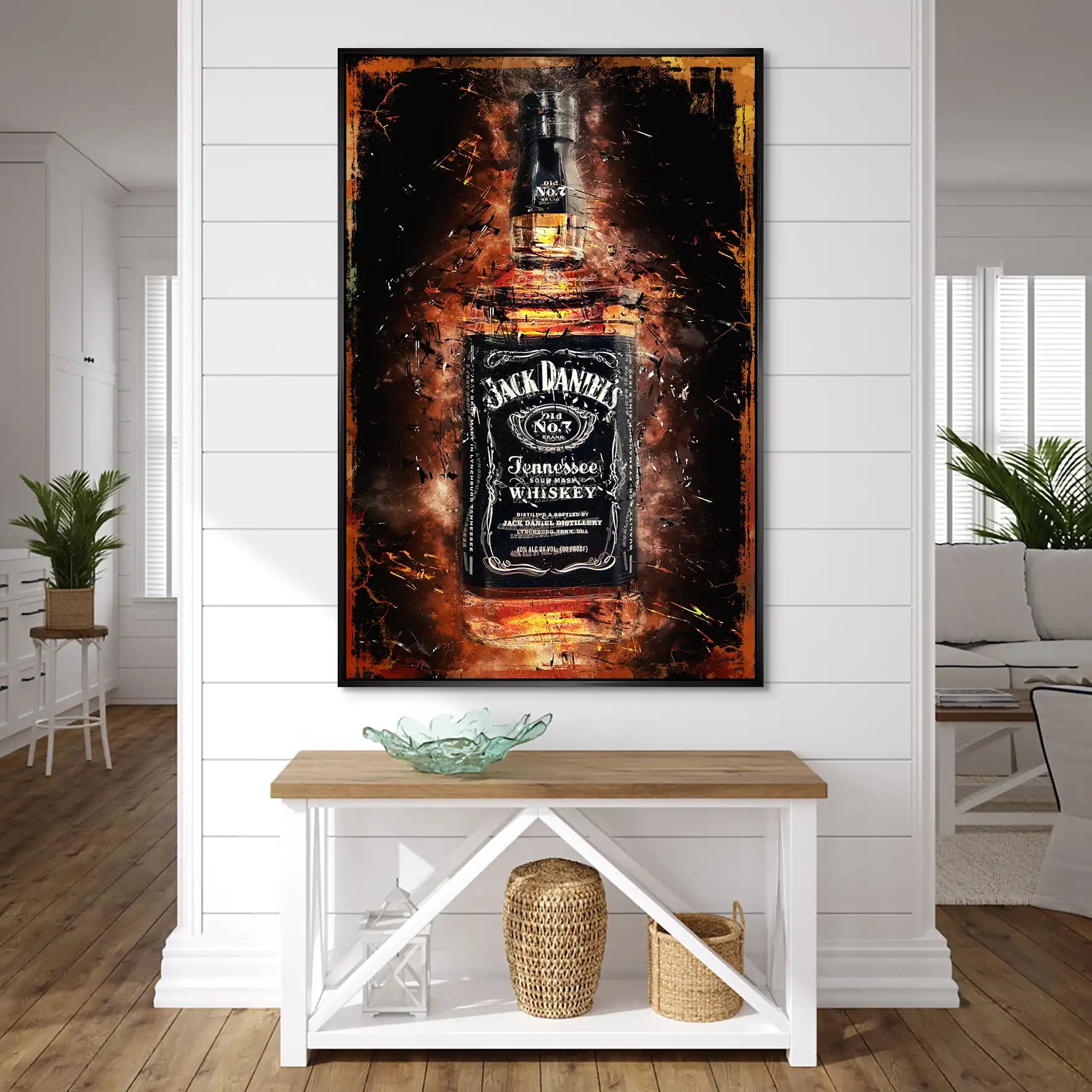 Jack Whisky AluDibond Bild INGALERIE