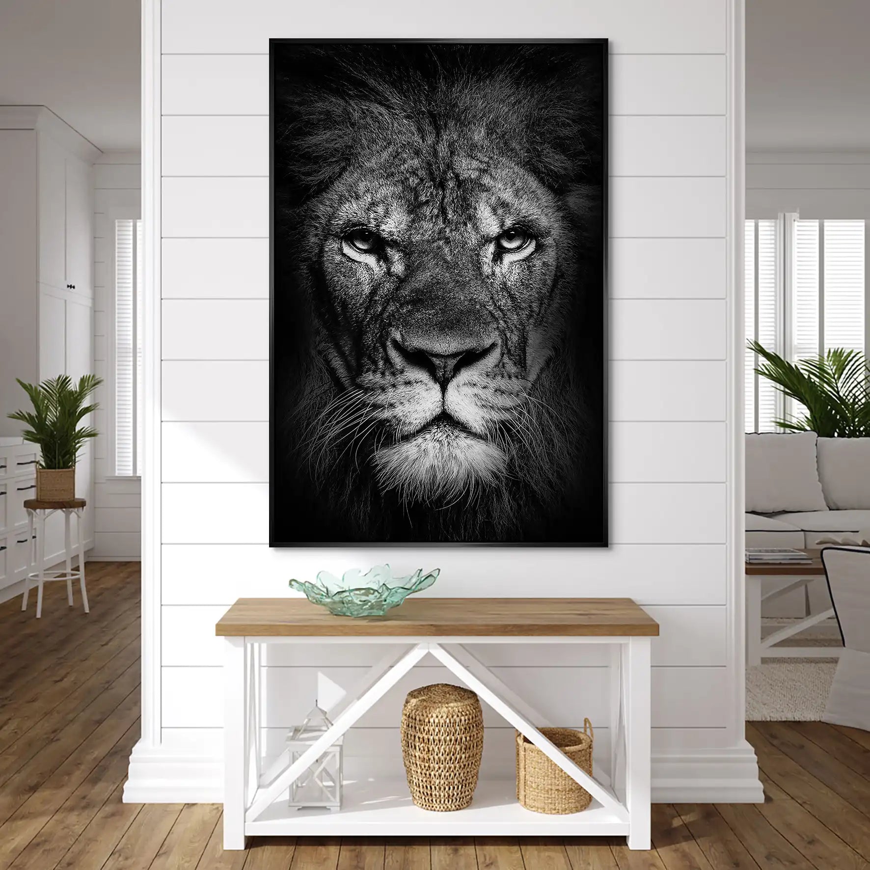 Lion Head AluDibond Bild INGALERIE