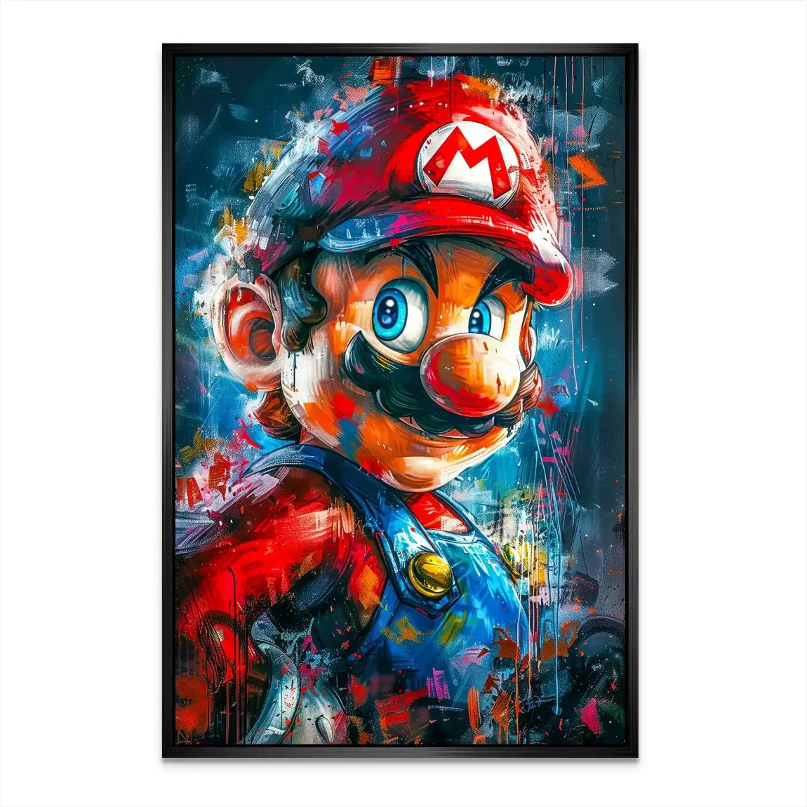 Abstrakt Mario AluDibond Bild INGALERIE